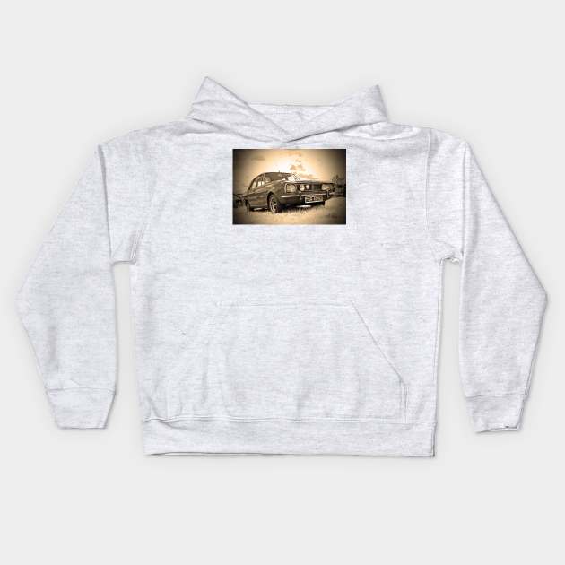 Ford Cortina MK 2 Kids Hoodie by AndyEvansPhotos